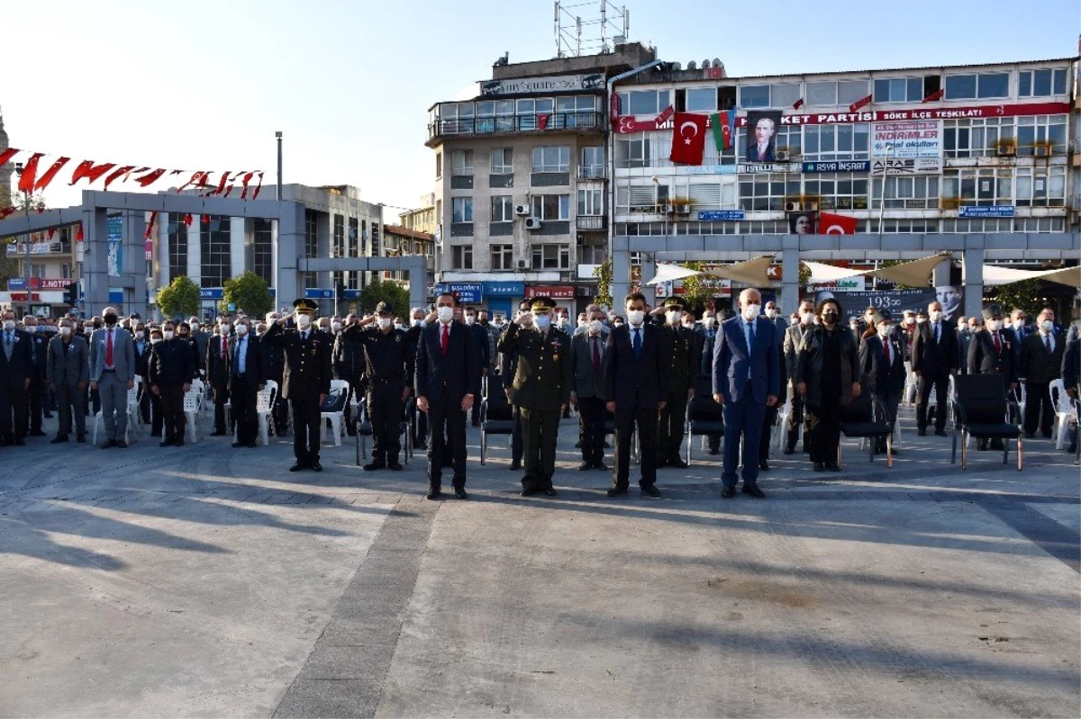 Söke\'de Atatürk törenle anıldı