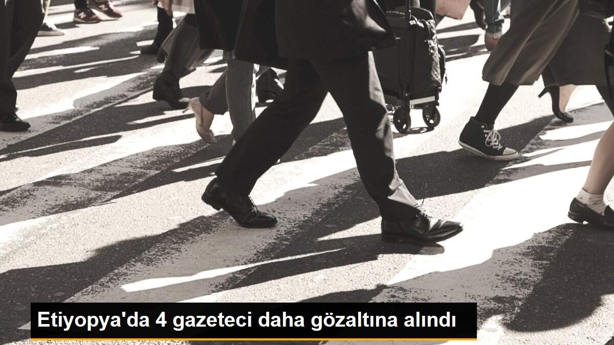 Etiyopya\'da 4 gazeteci daha gözaltına alındı