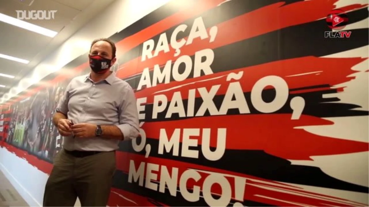 Flamengo\'nun Yeni Teknik Direktörü Rogerio Ceni Takımla Buluştu