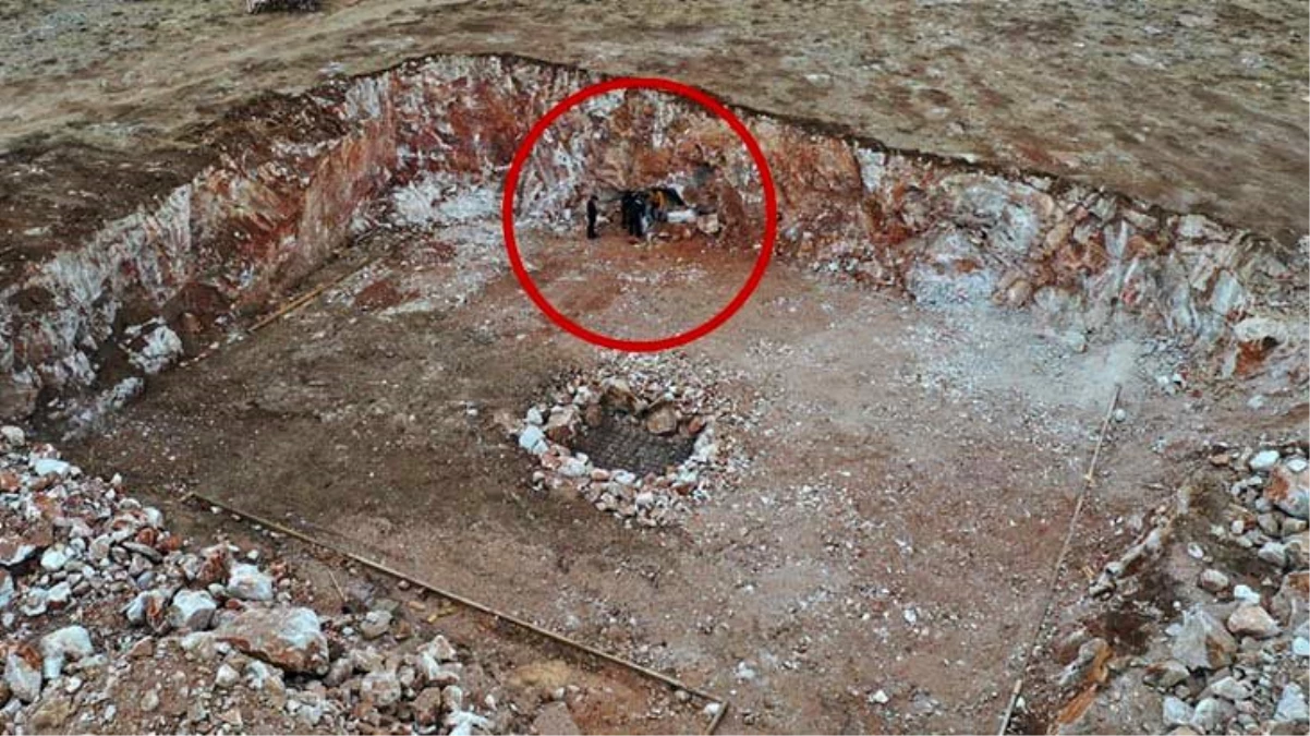 İşçiler gözlerine inanamadı! İnşaat kazısında yüzlerce yıllık yeraltı mağarası bulundu