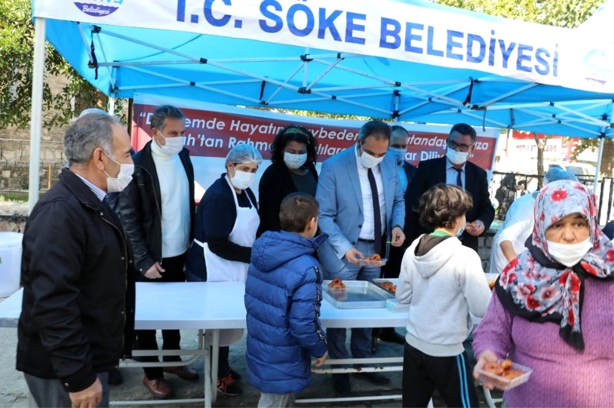 Söke Belediyesi\'nden Deprem\'de Hayatını Kaybedenler İçin Lokma