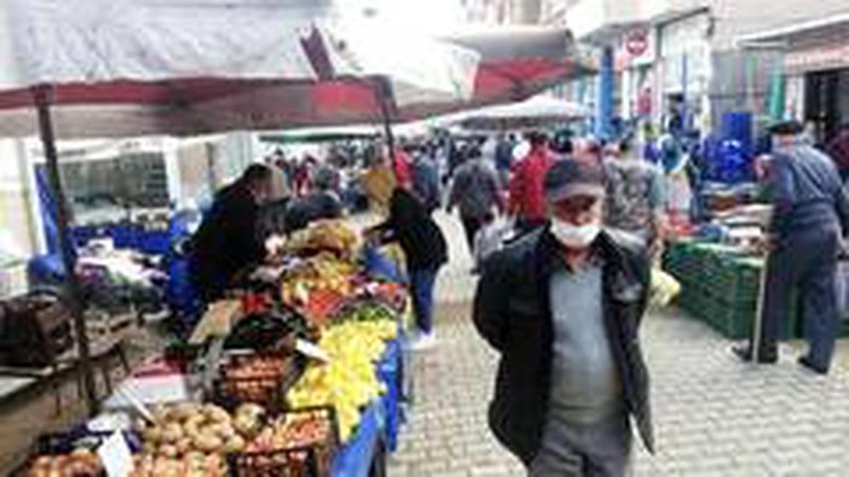 Yenice\'de halk pazarı iki hafta kurulmayacak