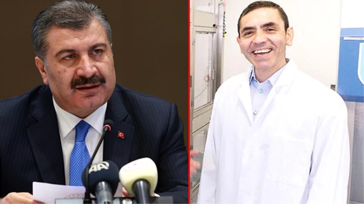Bakan Koca, koronavirüs aşısı geliştiren Türk bilim insanı Prof. Dr. Şahin ile görüştü