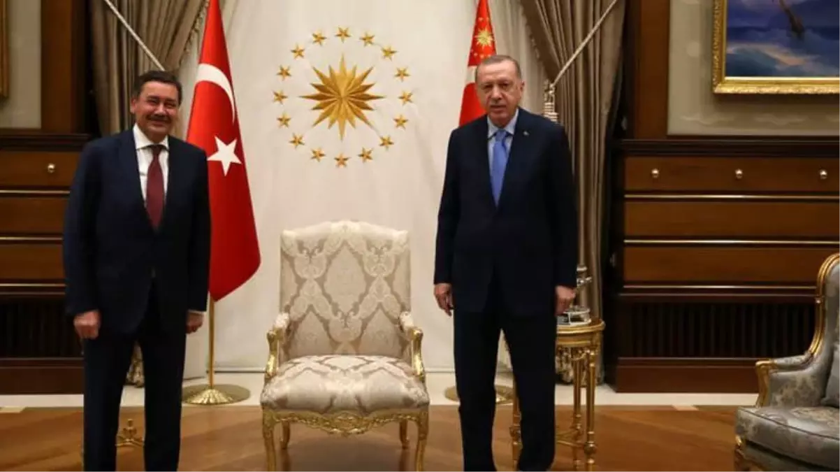 Cumhurbaşkanı Erdoğan ve Melih Gökçek külliyede bir araya geldi