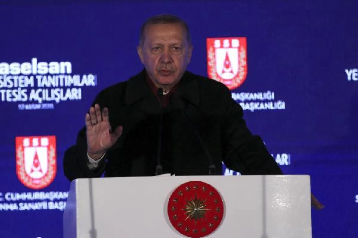 Son dakika haberleri | Erdoğan: Kanada ambargo uyguladı, ASELSAN\'da yerlisini ürettik, İHA\'larımıza taktık