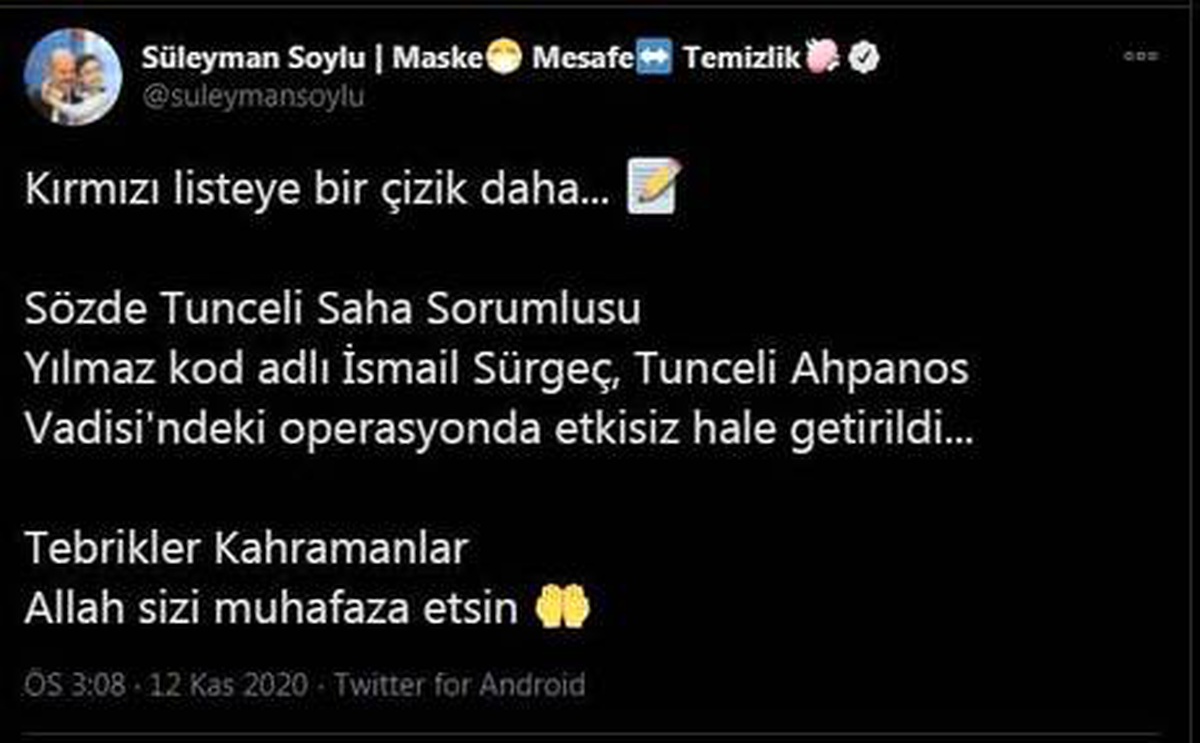 Kırmızı listede aranan terörist etkisiz hale getirildi