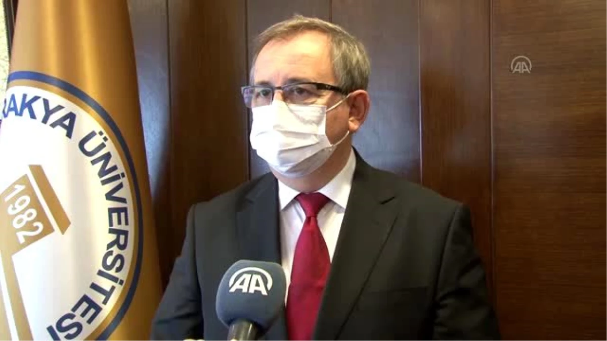 TÜ Rektörü Tabakoğlu: Kovid-19 hastalığına yakalanan hastaların yüzde 5\'inde zatürre gelişiyor