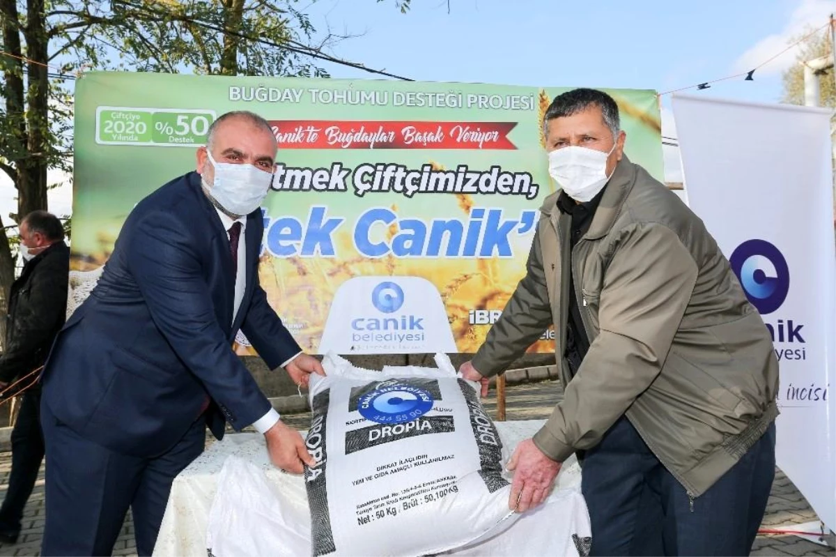 Üretim çiftçiden, tohum Canik\'ten