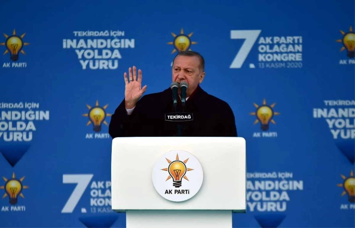 Son dakika haberi: Cumhurbaşkan\'ı Erdoğan\'dan Tekirdağ\'da çok önemli uyarılarda bulundu