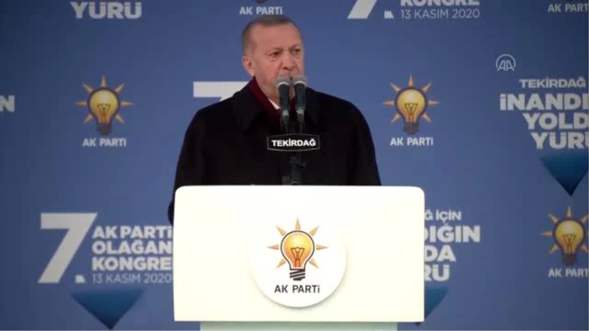 Cumhurbaşkanı Erdoğan: "Bugün kara boru hattından arıtılmış sular ilk kez denize deşarj edilecek"