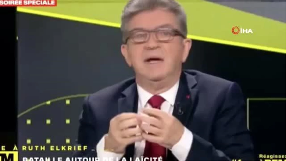 (PARİS)-Fransız Solcu Lider Melenchon: "Laiklik Yaftası Altında Müslümanlara Yönelik Bir Nefret Var"