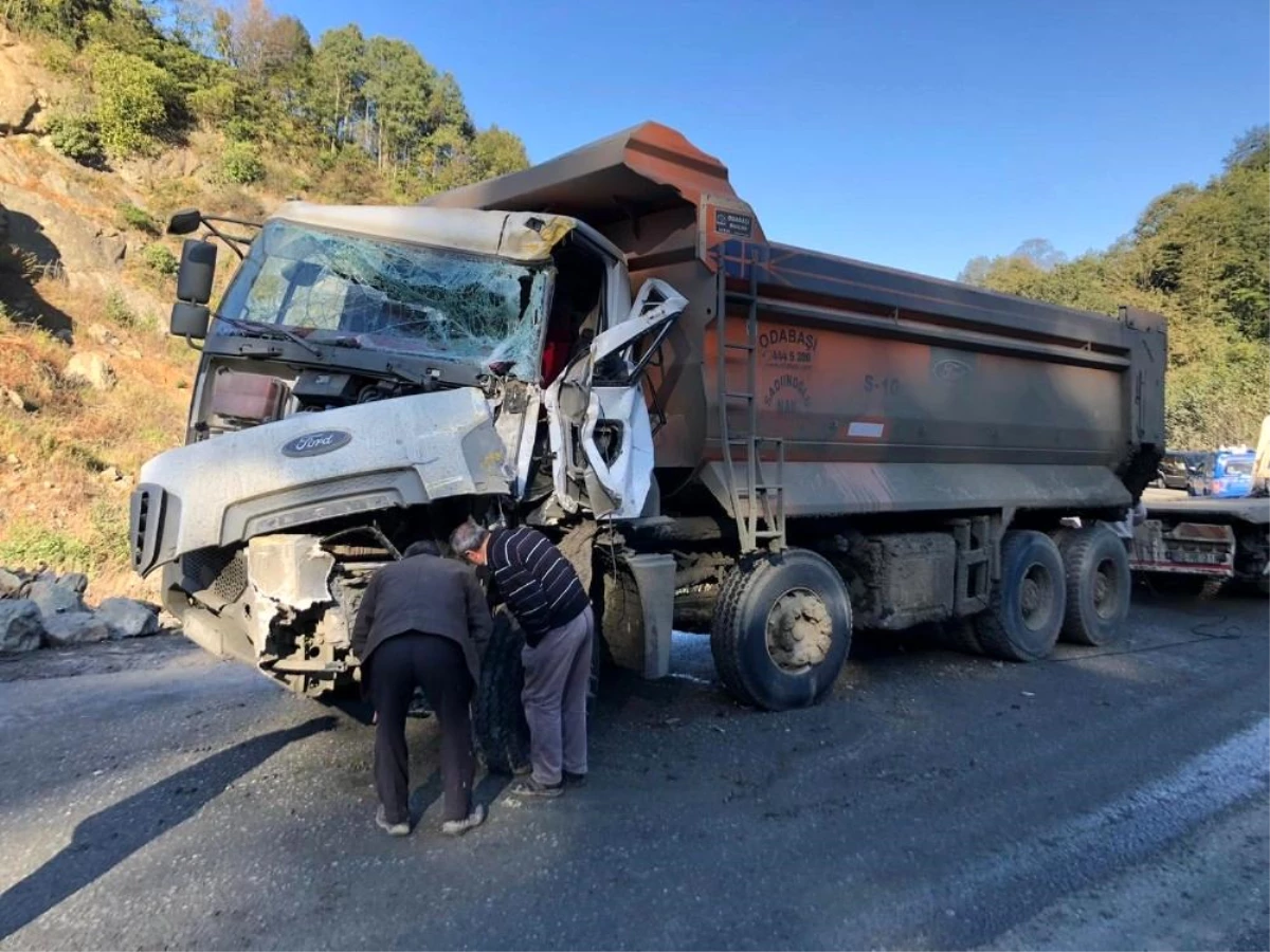 Rize\'de trafik kazası: 1 ölü