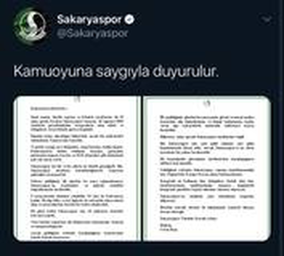 Son dakika haber | Sakaryaspor\'da kongre kararı alındı