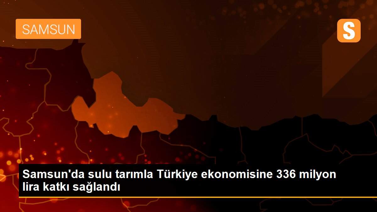Tokat\'ta 2020 yılında 283 bin 442 dekar tarım arazisi sulandı