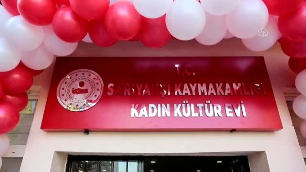 Sarıyahşi\'de "Kadın Kültür Evi" açıldı