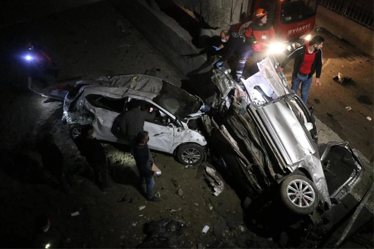 Bolu\'da gece saatlerinde korkunç bir kaza meydana geldi