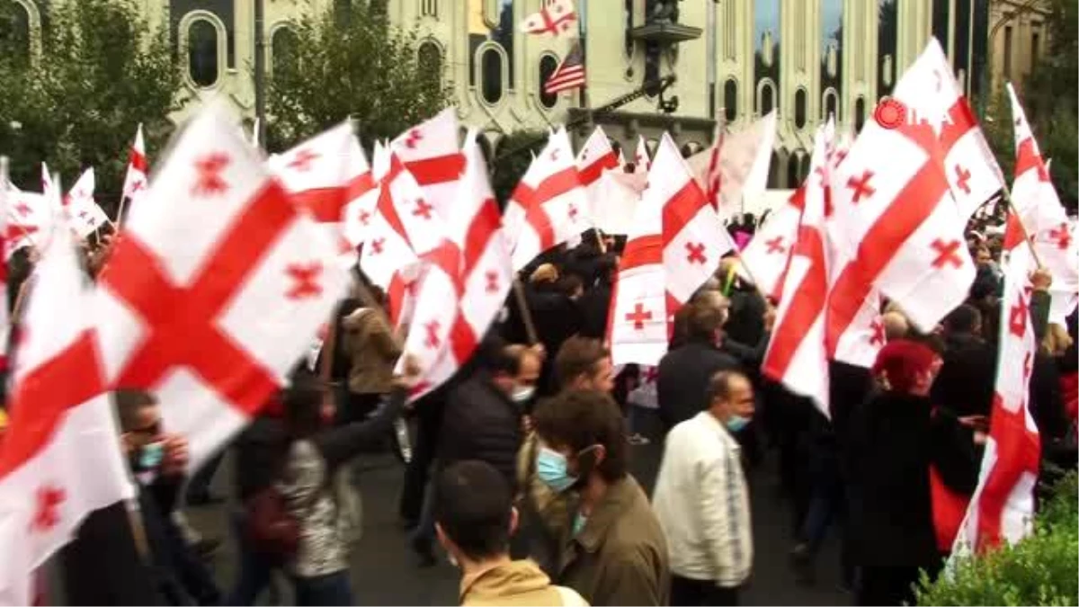 Gürcistan\'da muhalefetin protestoları devam ediyor