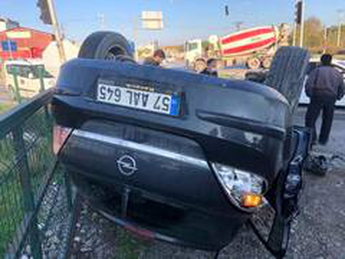 Otomobil takla attı: 2 yaralı