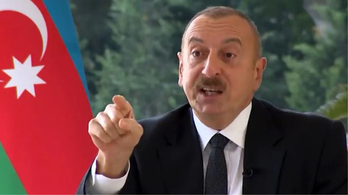 Aliyev açtı ağzını yumdu gözünü! Kendisine basın özgürlüğü suçlaması yapan BBC\'ye Batı\'nın iki yüzlülüğünü anlattı