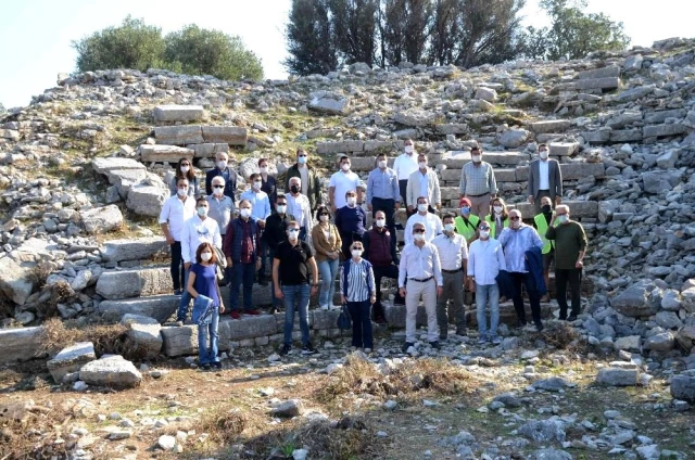 Amos Antik Kenti'nde yeni tarihi buluntulara rastlandı