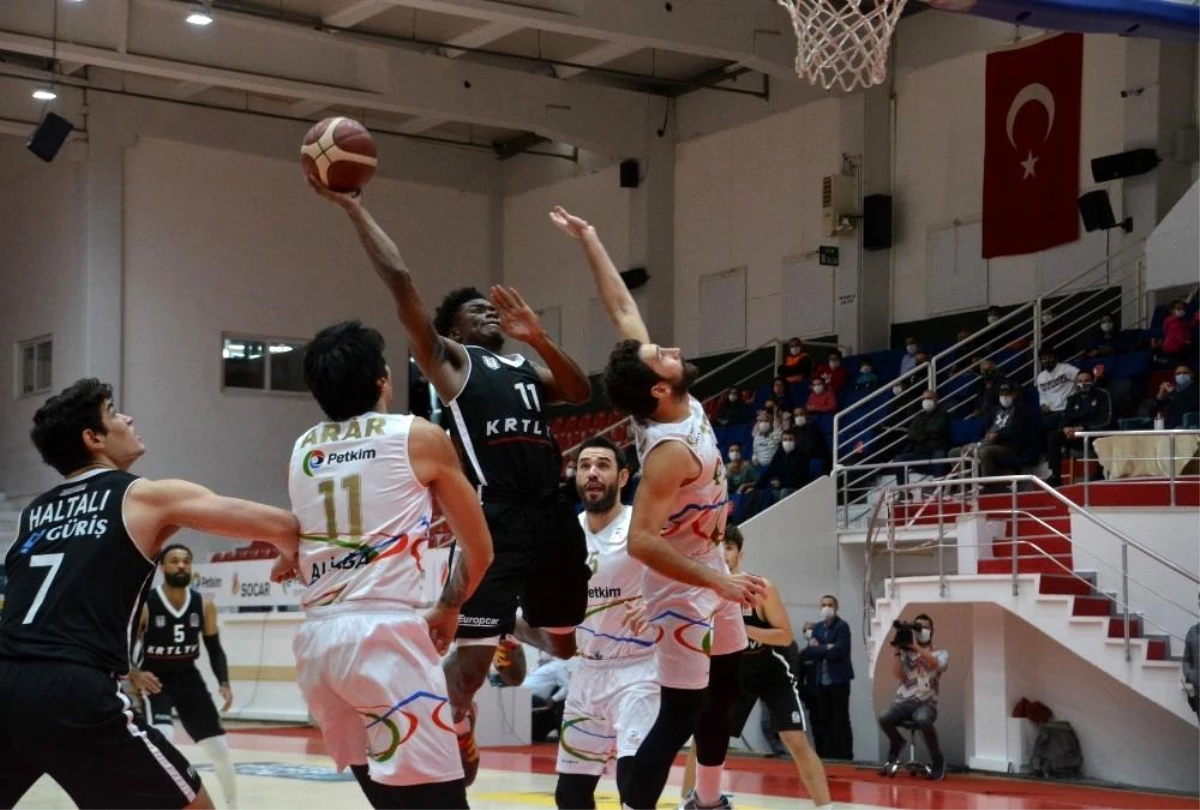 Basketbol Süper Ligi: Aliağa Petkim Spor: 82 - Beşiktaş : 72