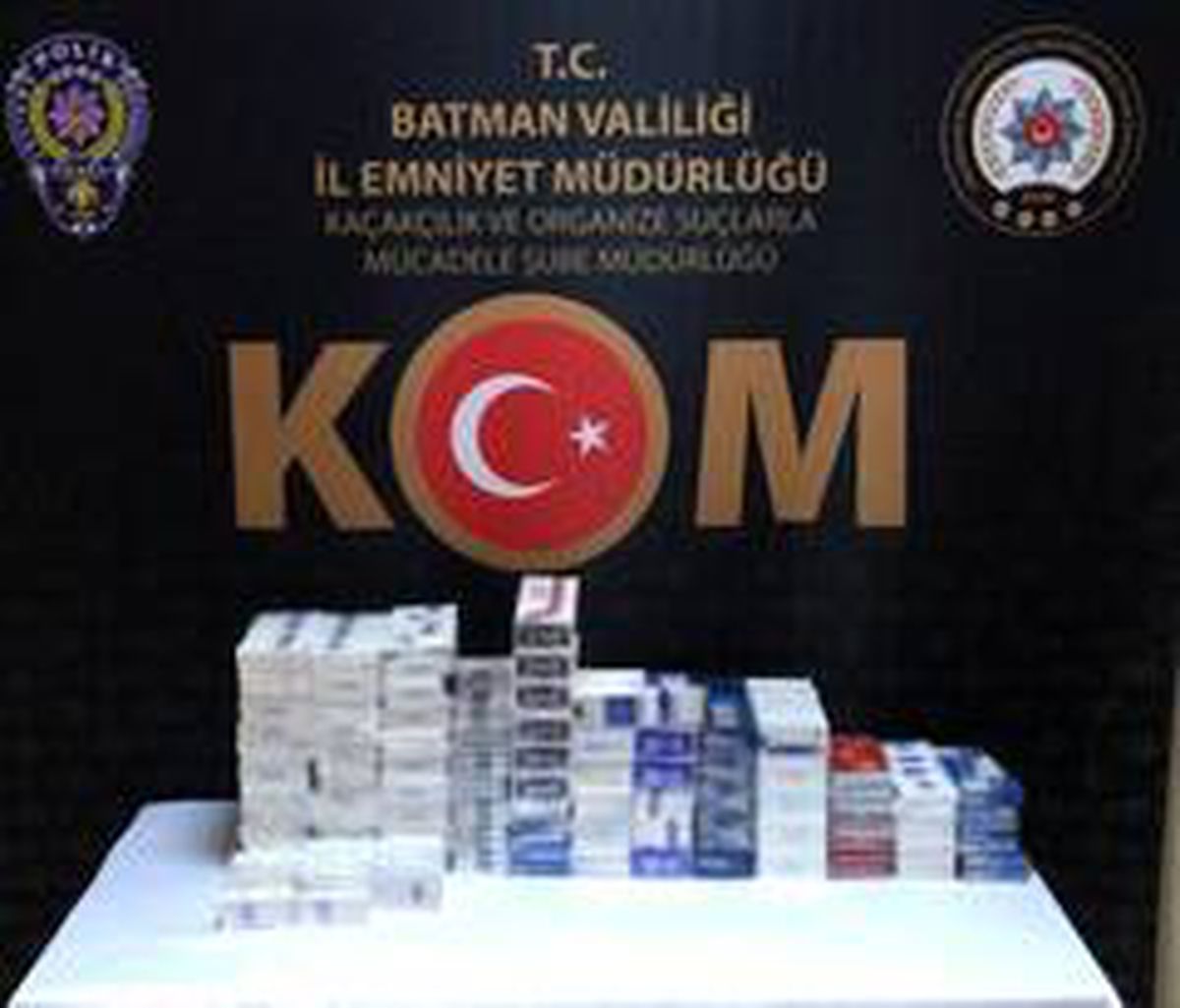 Son dakika: Batman\'da bin 220 paket gümrük kaçağı sigara ele geçirildi