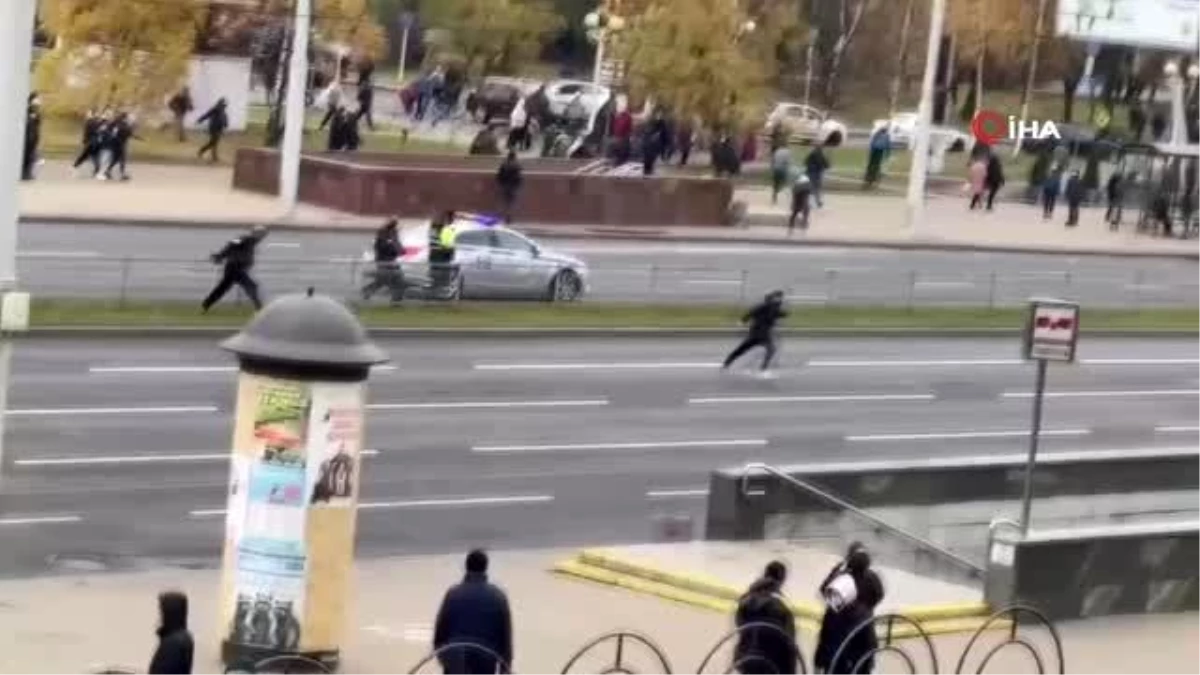 Belarus\'ta göstericinin ölmesinin ardından halk sokaklara döküldü