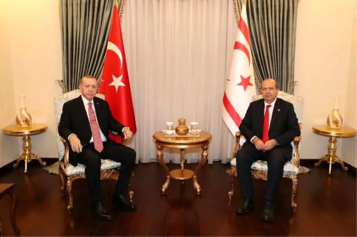 Cumhurbaşkanı Erdoğan, KKTC\'de Maraş\'ı ziyaret etti