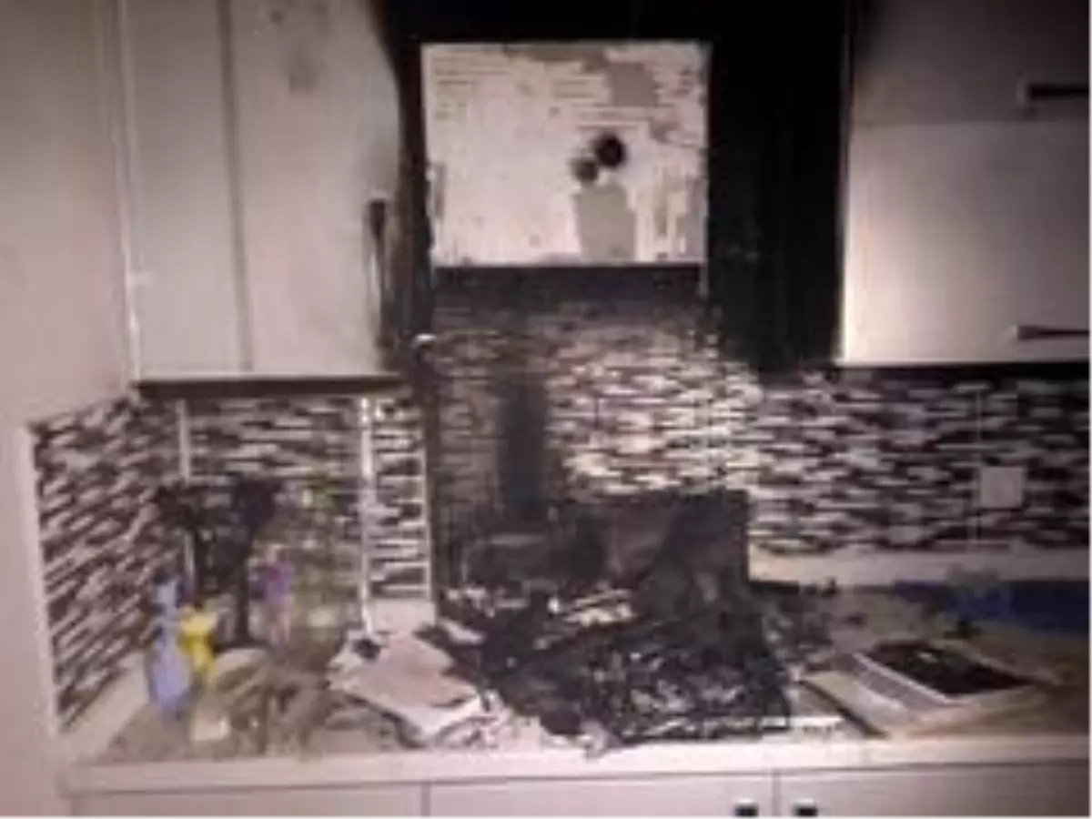 Son dakika haberi... Ev yangını itfaiyenin müdahalesiyle söndürüldü