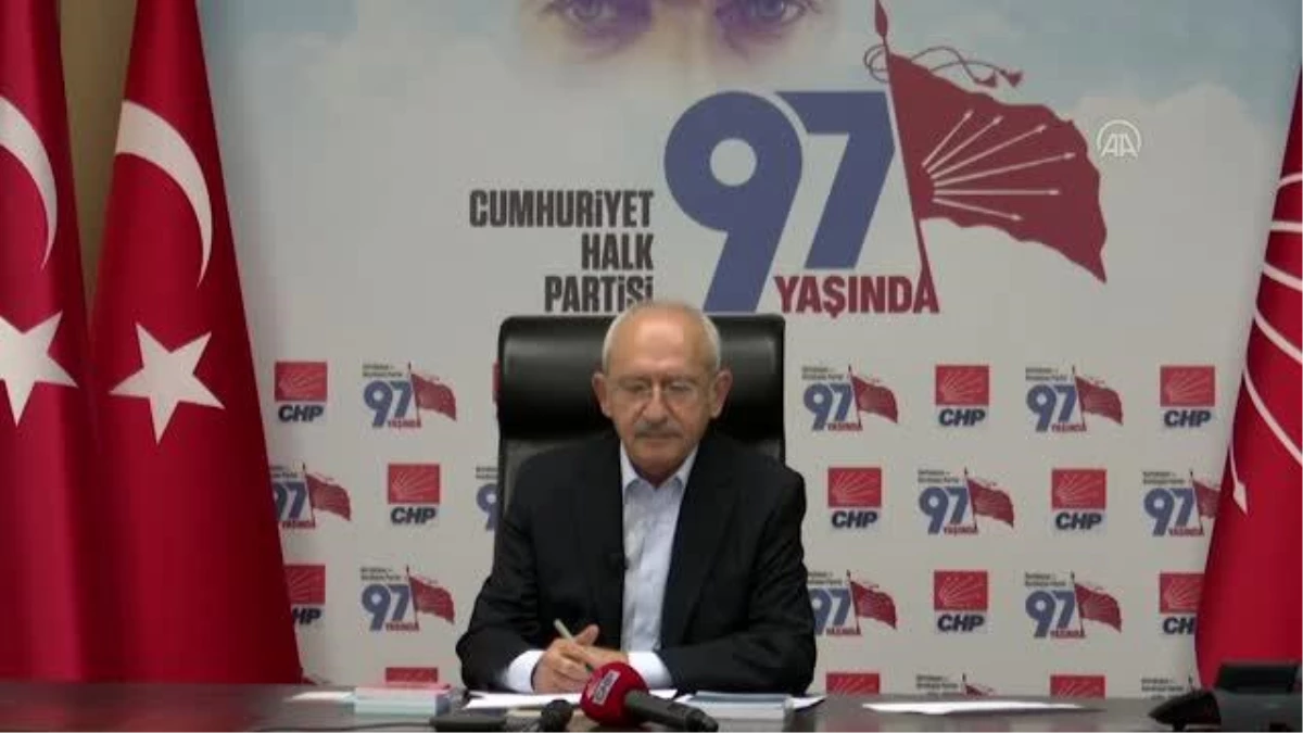 Kılıçdaroğlu, 10 ilden muhtarlarla video konferans aracılığıyla görüştü