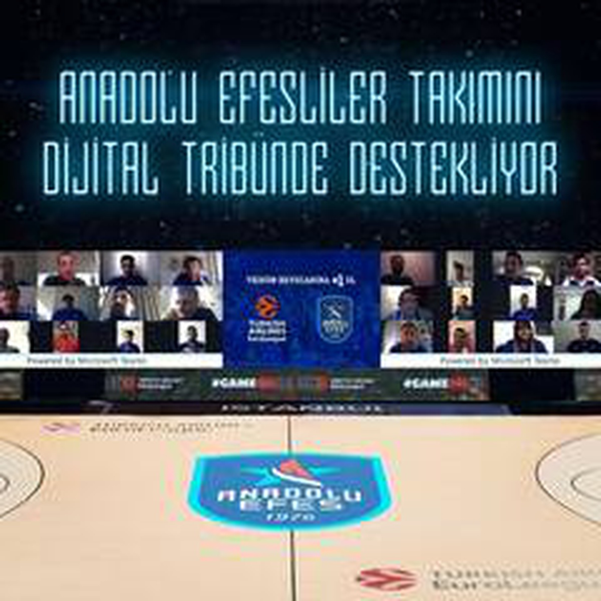 Anadolu Efes\'ten dijital tribün uygulaması