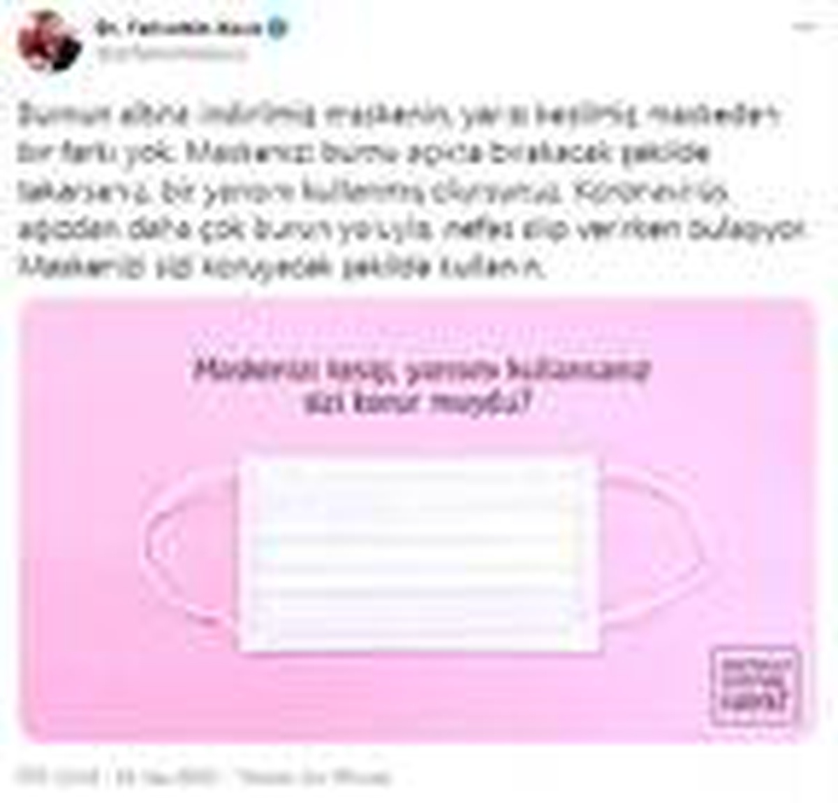 Son dakika haberi... Bakan Koca: Koronavirüs daha çok burun yoluyla bulaşıyor