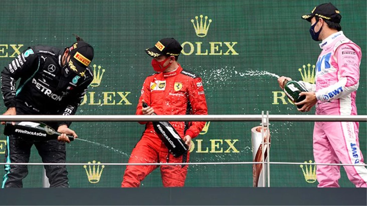 Cumhurbaşkanı Danışmanı iddiayı doğruladı! Formula 1 kutlamalarında şampanya kullanılmadı
