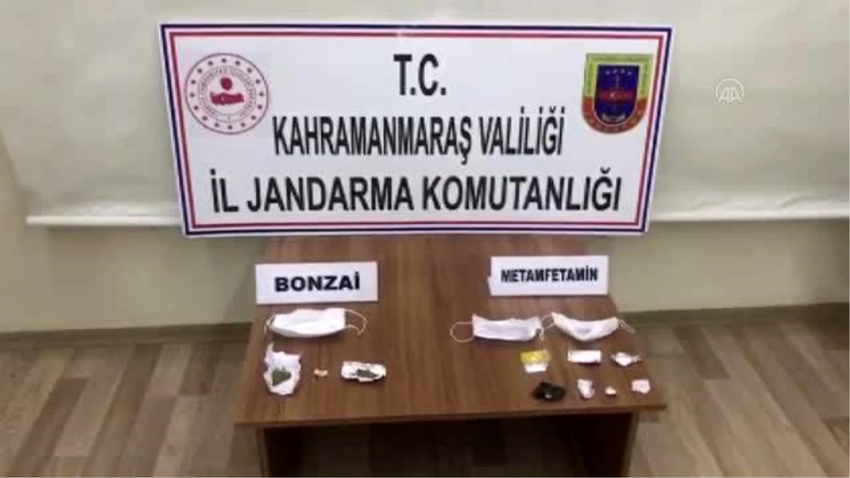 KAHRAMANMARAŞ - Cerrahi maske içerisinde uyuşturucu ele geçirildi