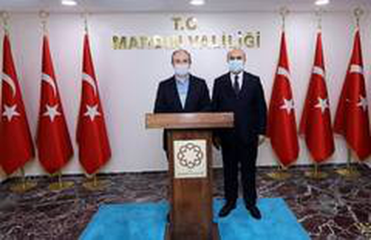 Bayburt Valisi Epcim, Mardin Valisi Demirtaş ile bir araya geldi