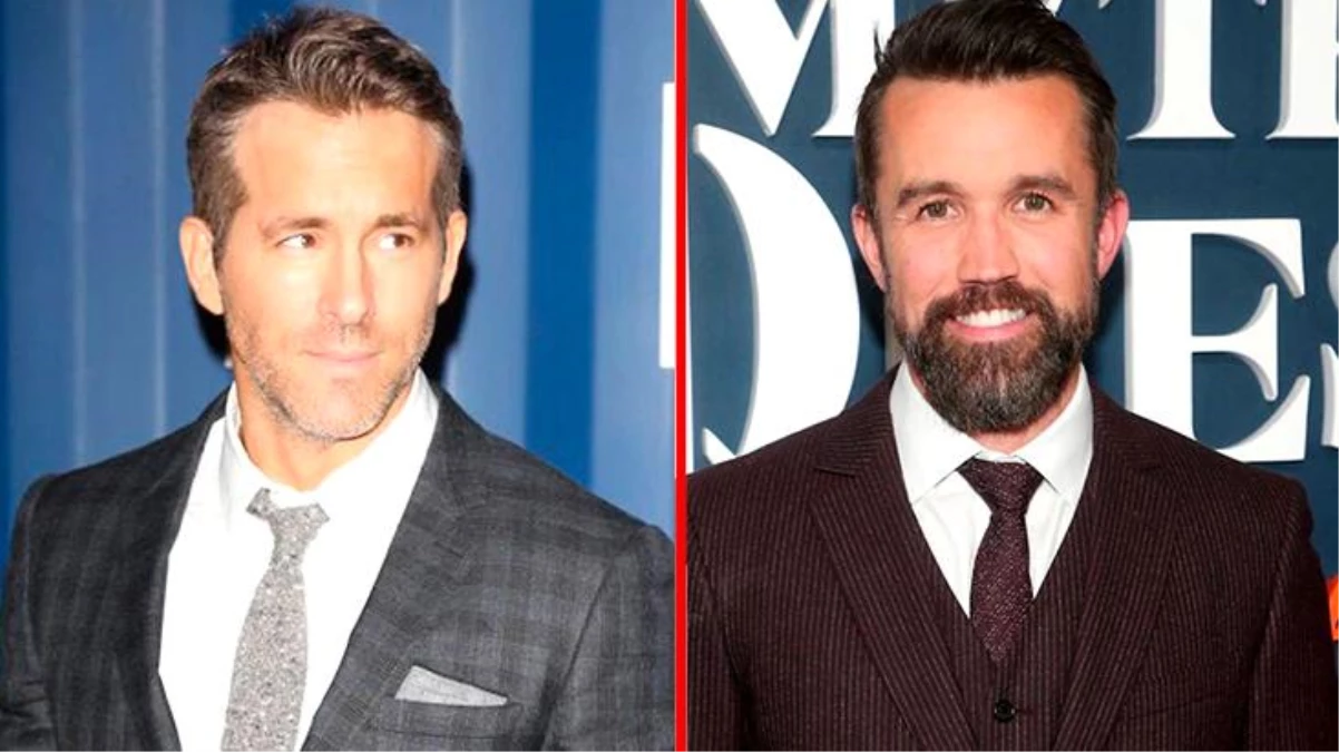 İki Hollywood aktörü Ryan Reynolds ve Rob McElhenney Wrexham\'ı satın alıyor