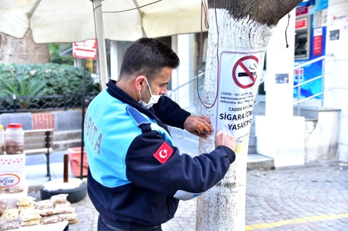 İncirliova Belediyesi\'nden sigara uyarısı