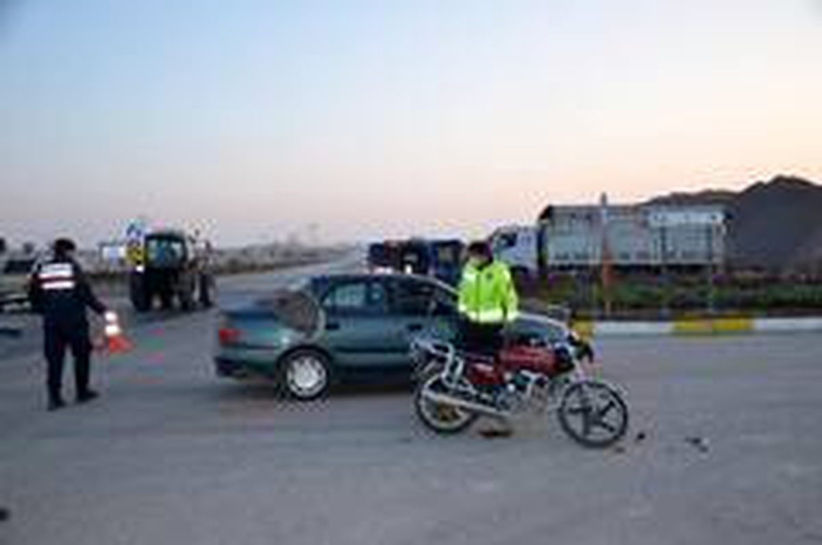 Konya\'da otomobil ile motosiklet çarpıştı: 2 yaralı