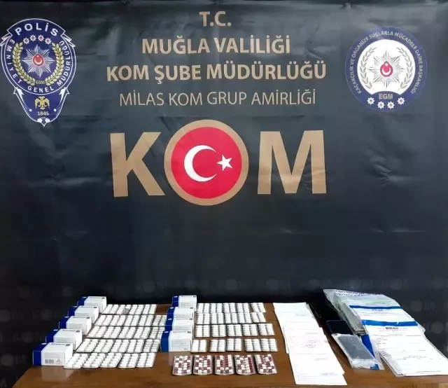 Muğla'da 'Kırmızı reçete' operasyonu