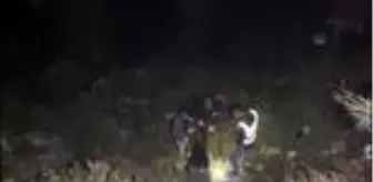 Muğla'da seyir tepesinden düşen kadın yaralandı