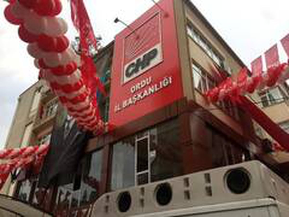 Ordu\'da CHP teşkilatı korona virüs sebebiyle kapatıldı