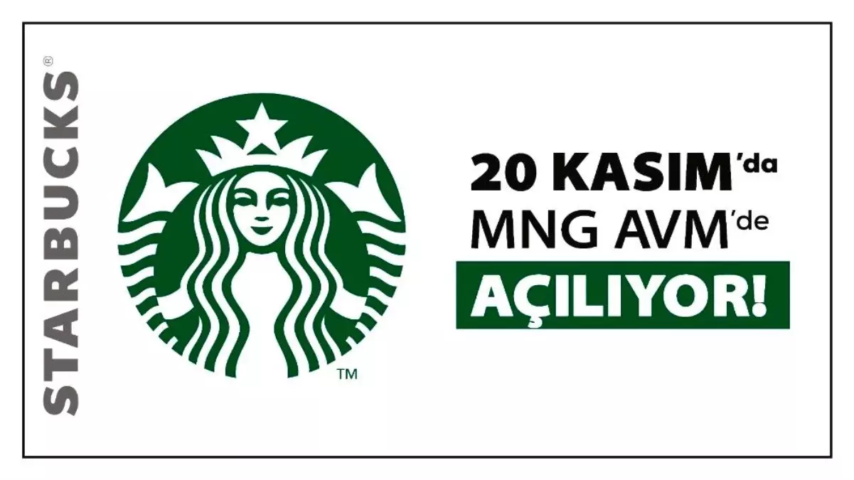 Ünlü kahve zinciri Starbucks, Erzurum MNG\'de 20 Kasım\'da açılıyor