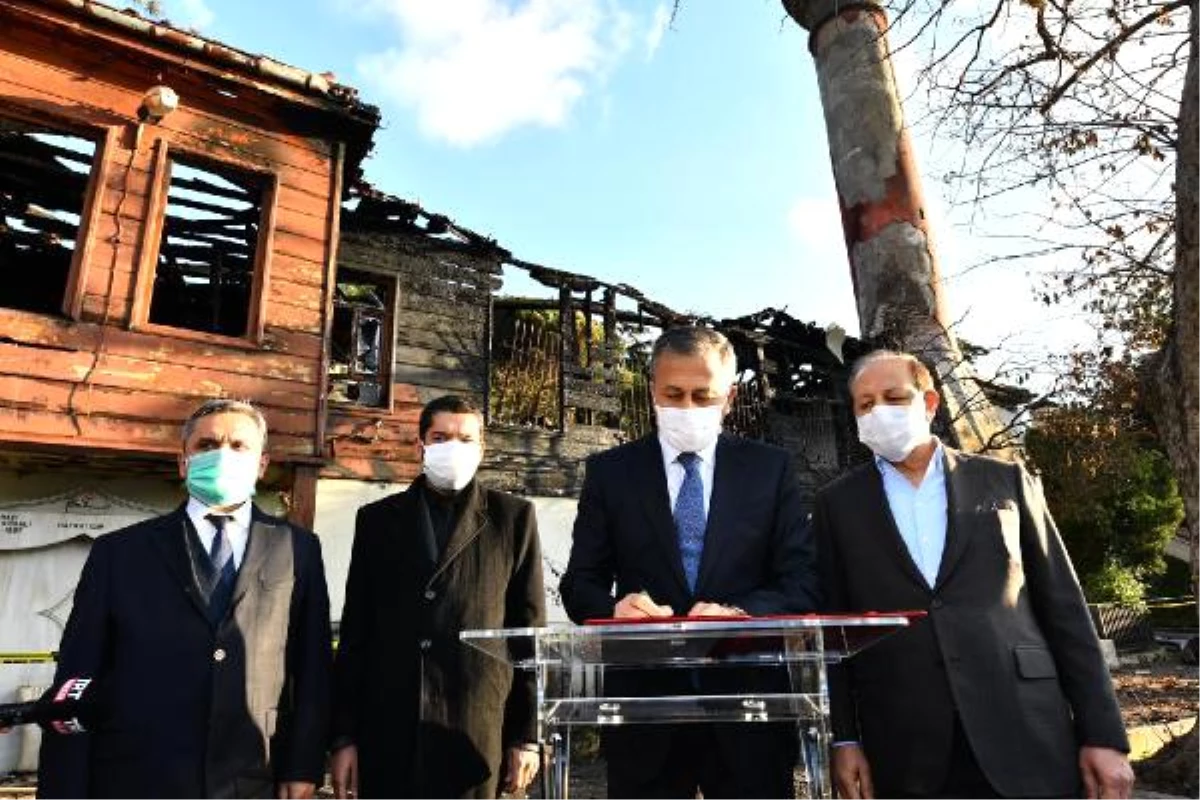 Vali Yerlikaya\'nın katılımıyla Vaniköy Camii restorasyon protokolü imzalandı (1)