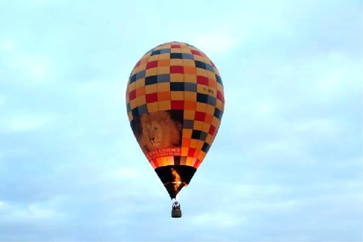 1500 rakımlı yaylada balon turizmi