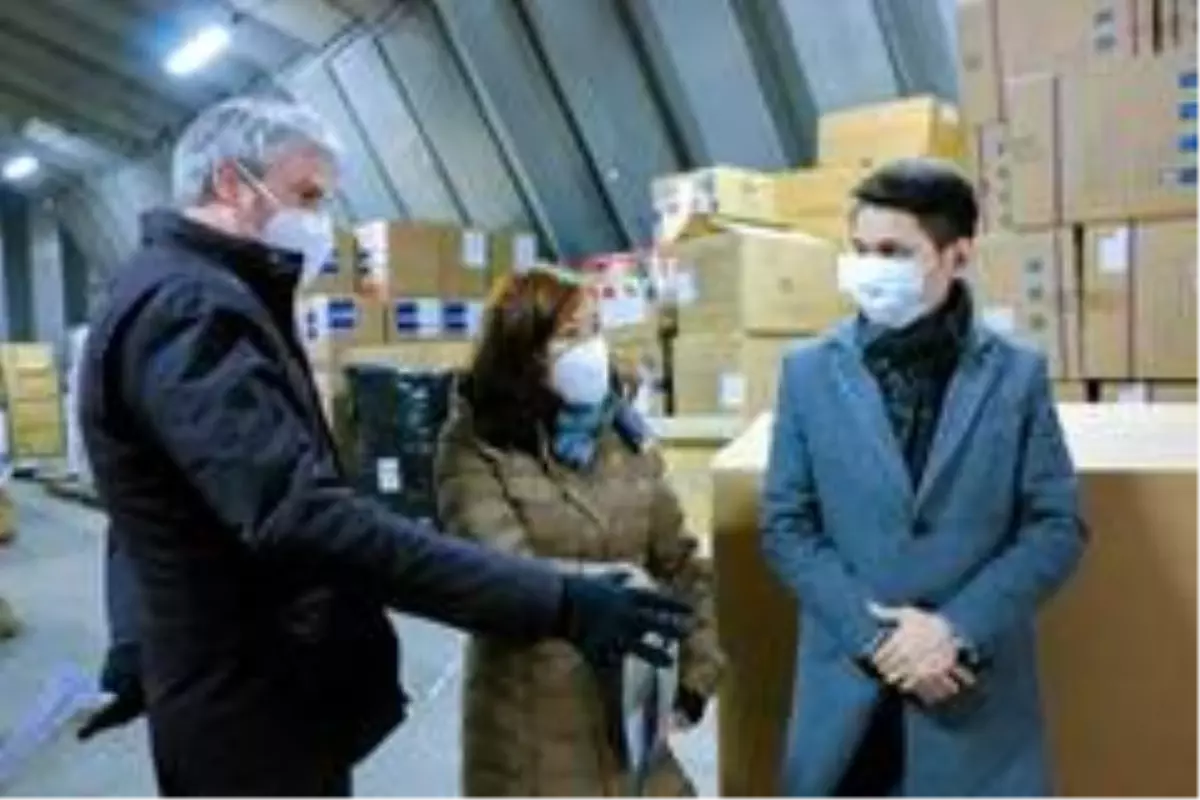 Almanya\'dan Covid-19 hastalarının tedavisi için Kırgızistan\'a tıbbi yardım