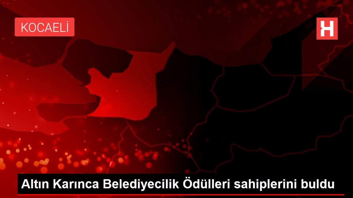 Altın Karınca Belediyecilik Ödülleri sahiplerini buldu