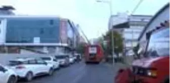Bağcılar'da tekstil atölyesinde yangın