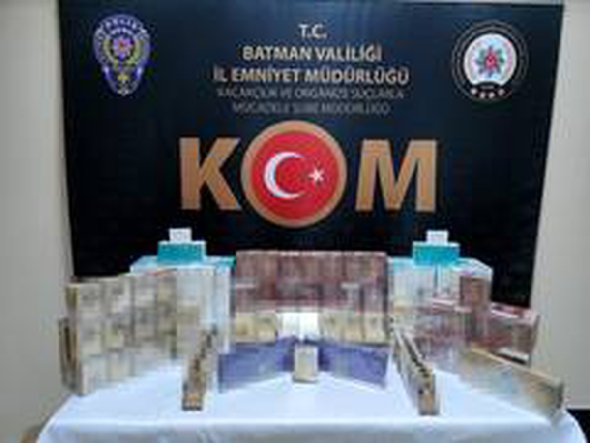Batman\'da gümrük kaçağı tütün ürünleri ele geçirildi