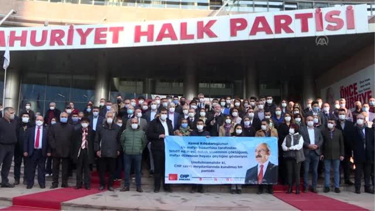 CHP\'lilerden Kılıçdaroğlu\'na yönelik tehdit içerikli yazıya tepki