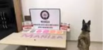 Manisa'da bir otomobilde 4 bin 571 uyuşturucu hap ele geçirildi